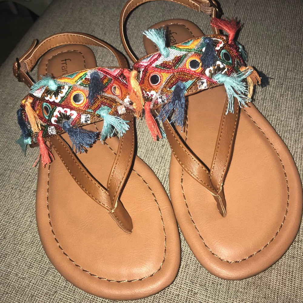 Women’s Francesca’s sandals.